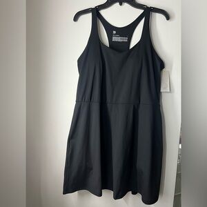 All in Motion Black Halter Active Dress